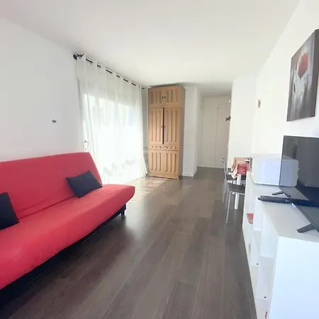 Estudio Acogedor En Con Aire Acondicionado Y Terraza - Hisp-312-18 רוזס